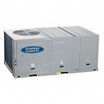 Крышный кондиционер General Climate GART-22HW (22kW, тепловой насос, 80Па, ПДУ)
